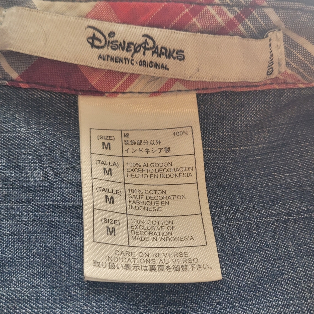 Denim Mickey Button Down - image 4